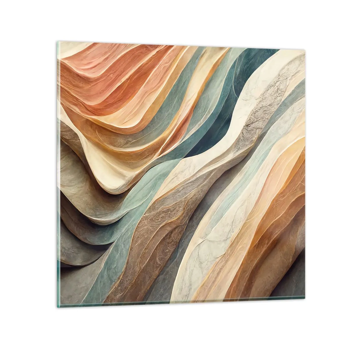 Glasbild - Bild auf glas - Moment vor der Veränderung - 30x30 cm