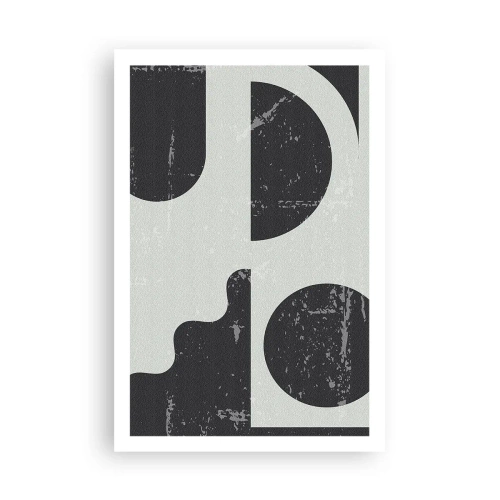 Poster - Komposition oben und unten - 61x91 cm