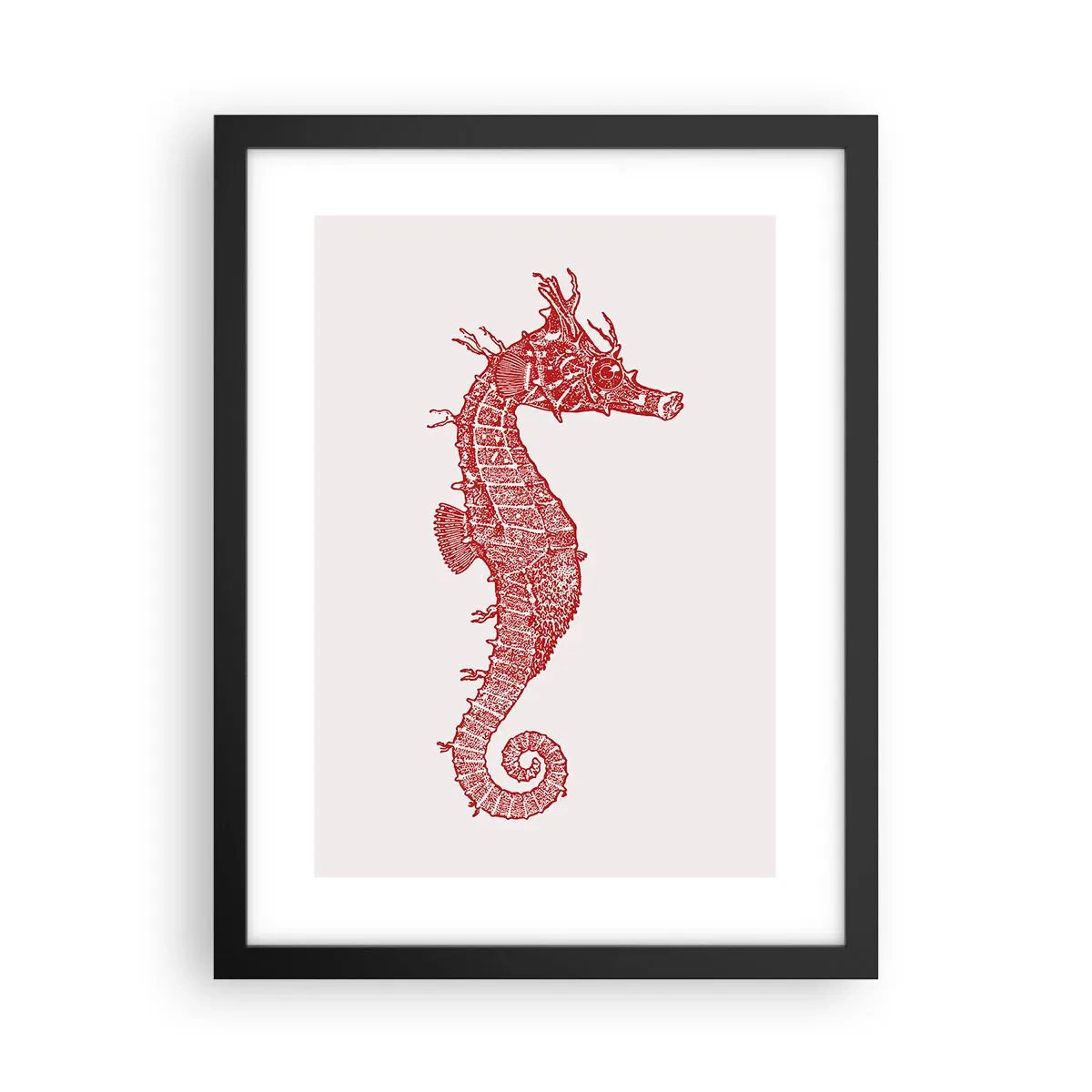 Poster in einem schwarzem Rahmen - Komplizierte Kreatur - 30x40 cm