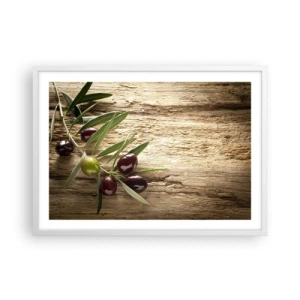 Poster in einem weißen Rahmen - Direkt aus der Natur - 70x50 cm