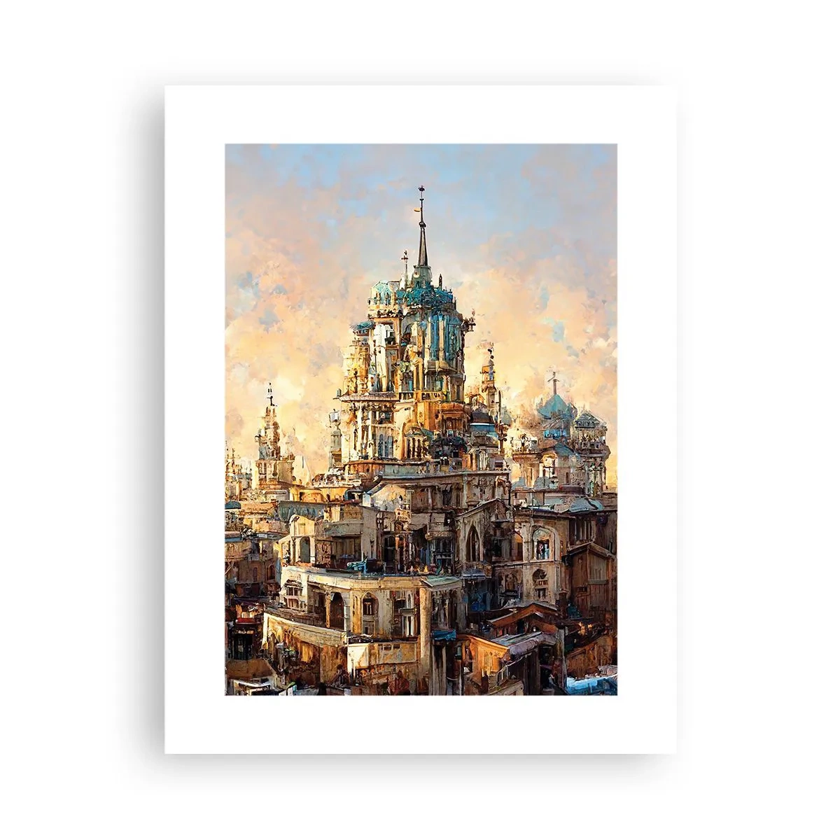 Poster - Stadt der Städte - 30x40 cm