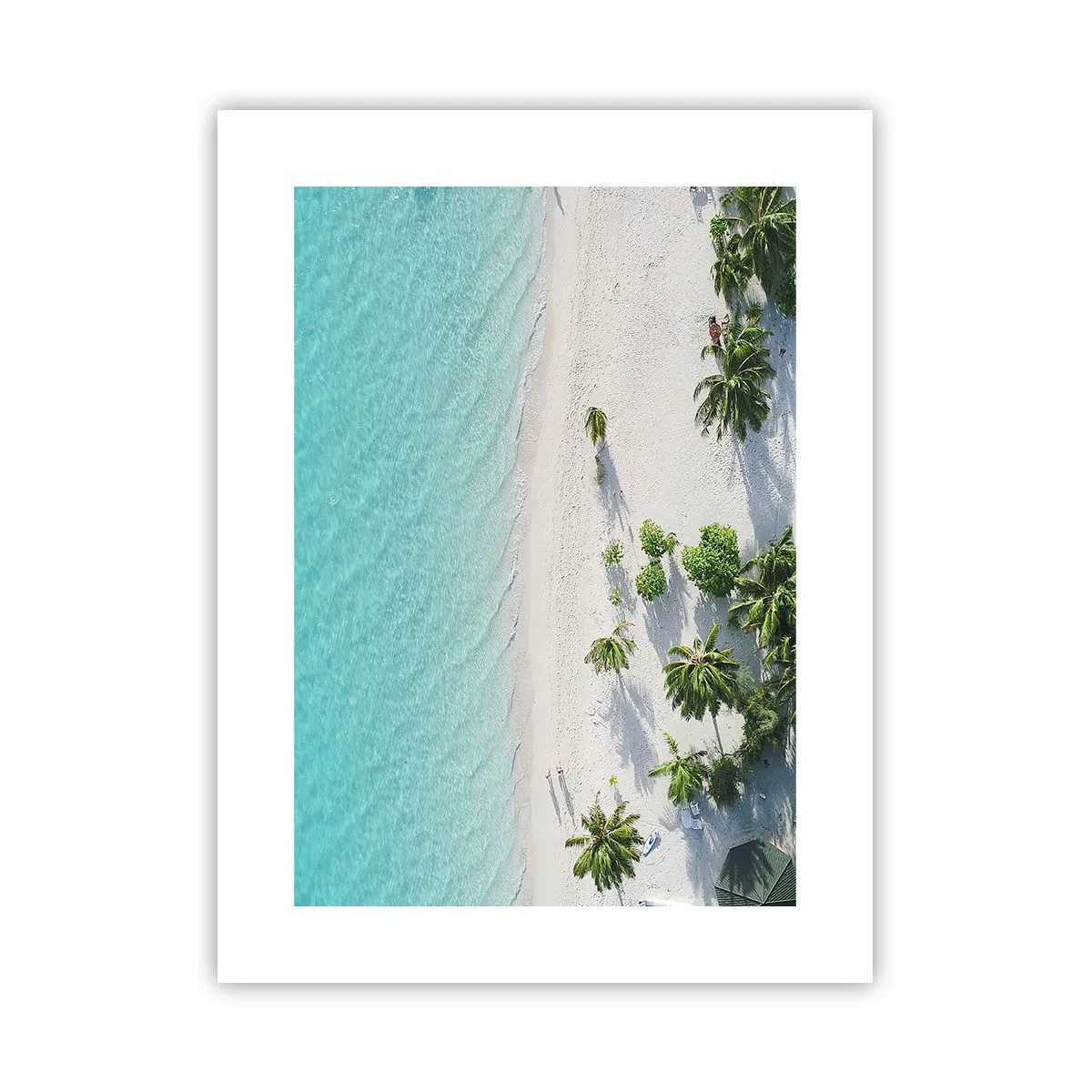Poster - Urlaub im Paradies - 30x40 cm