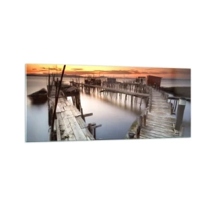 Glasbild - Bild auf glas - Authentisch, keine Touristenattrappe - 100x40 cm