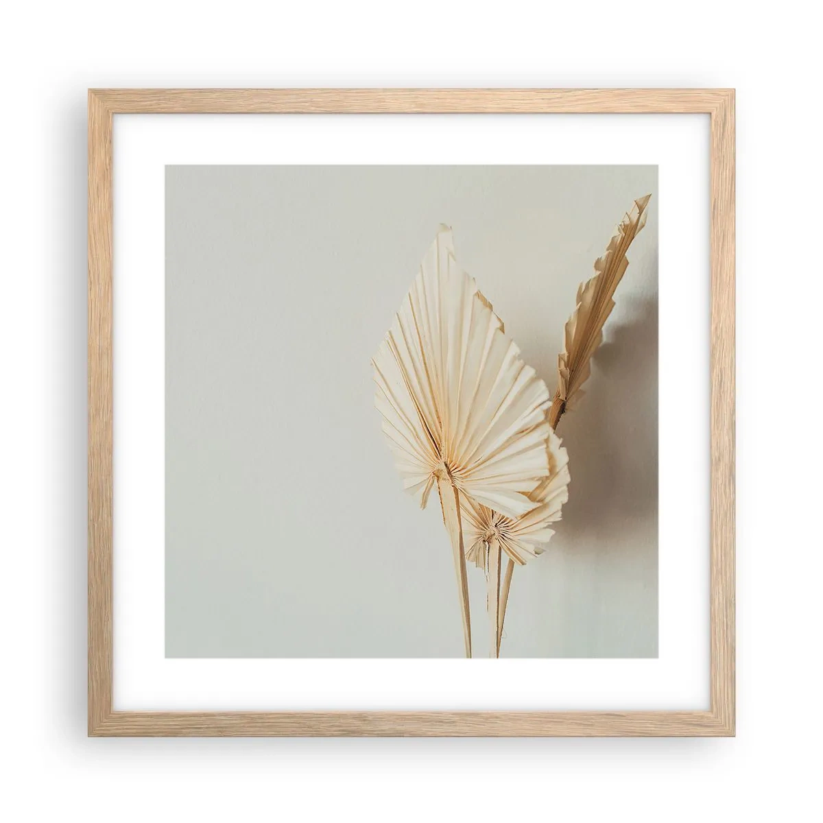 Poster in einem Rahmen aus heller Eiche - Wenn Sie Erleichterung brauchen - 40x40 cm