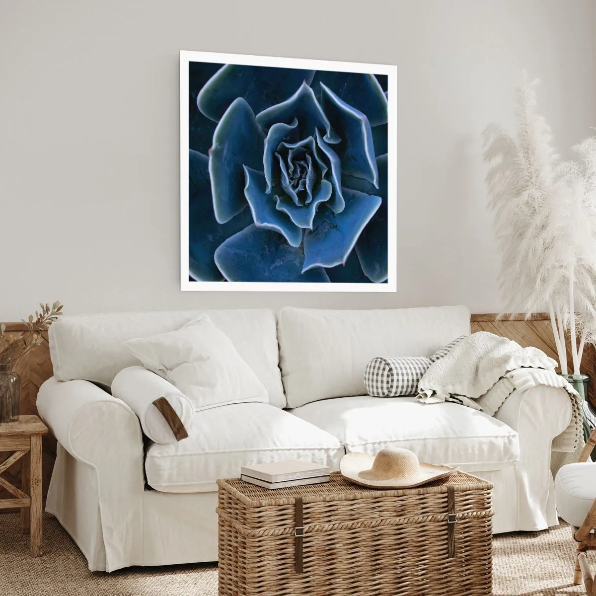 Poster - Wüstenblume - 30x30 cm