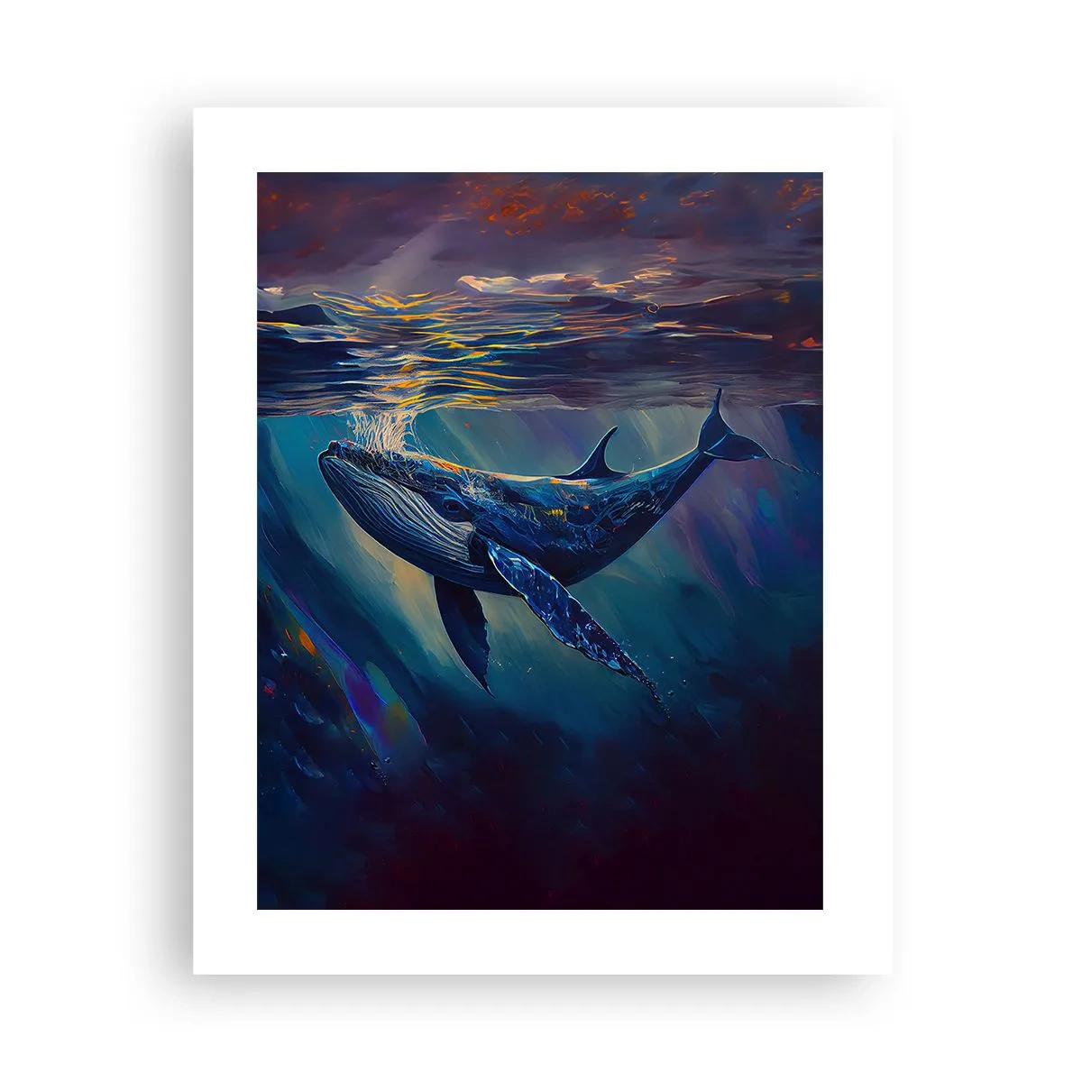 Poster - Willkommen in meiner Welt - 40x50 cm