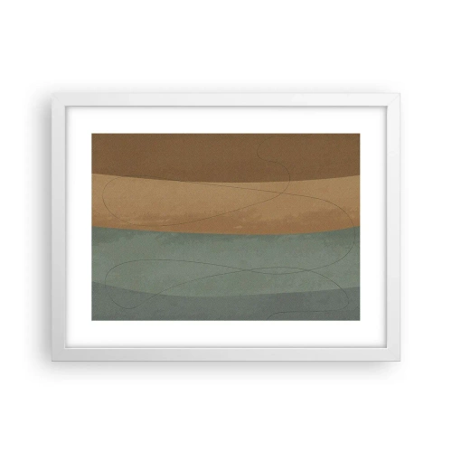 Poster in einem weißen Rahmen - Horizontale Komposition - 40x30 cm