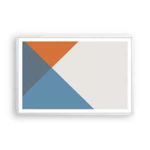 Poster in einem weißen Rahmen - In einem Winkel… - 91x61 cm
