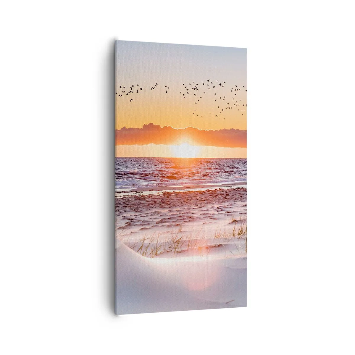 Bild auf Leinwand - Leinwandbild - Horizontale Landschaft - 65x120 cm