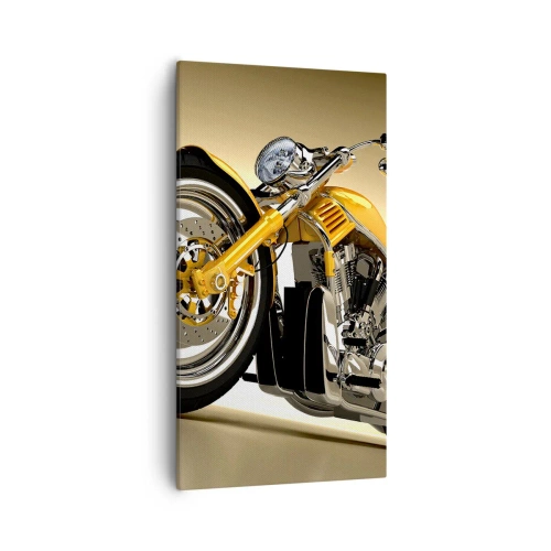 Bild auf Leinwand - Leinwandbild - Ein Traum von Kraft und Geschwindigkeit - 55x100 cm