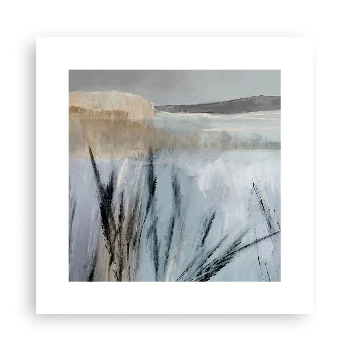 Poster - Winterfelder - 30x30 cm