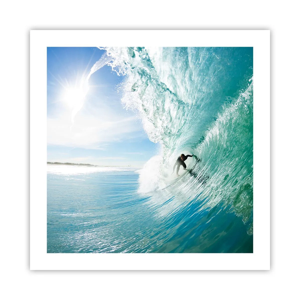 Poster - Immer Top - 50x50 cm