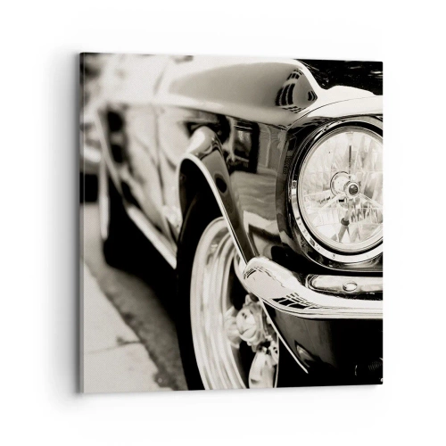 Bild auf Leinwand - Leinwandbild - Dauerhafter Glanz - 70x70 cm