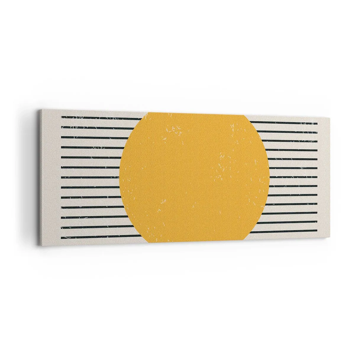 Bild auf Leinwand - Leinwandbild - Die Kraft der Einfachheit - 100x40 cm