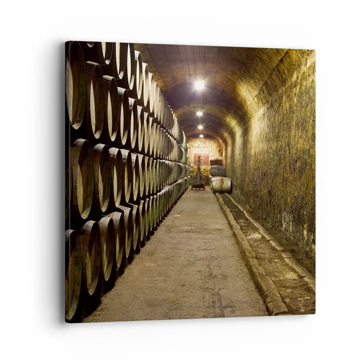 Bild auf Leinwand - Leinwandbild - Es ist gut, sich hinzulegen - 40x40 cm