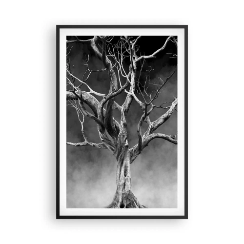 Poster in einem schwarzem Rahmen - Ursprünglich und heilig - 61x91 cm