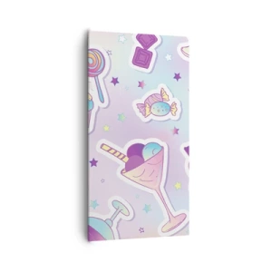 Bild auf Leinwand - Leinwandbild - Dass es jeden Tag ein Geburtstag wäre - 65x120 cm