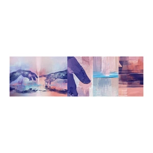 Fototapetenmuster Standard Eco - Göttlicher Funke des Lebens - Hände, Michelangelo, Stück - 100x30 cm