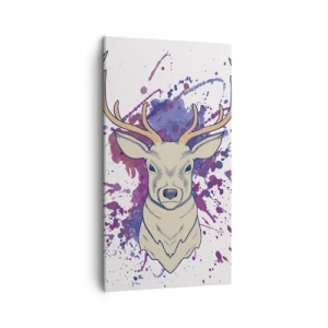 Bild auf Leinwand - Leinwandbild - Mut und Ausgeglichenheit - 45x80 cm