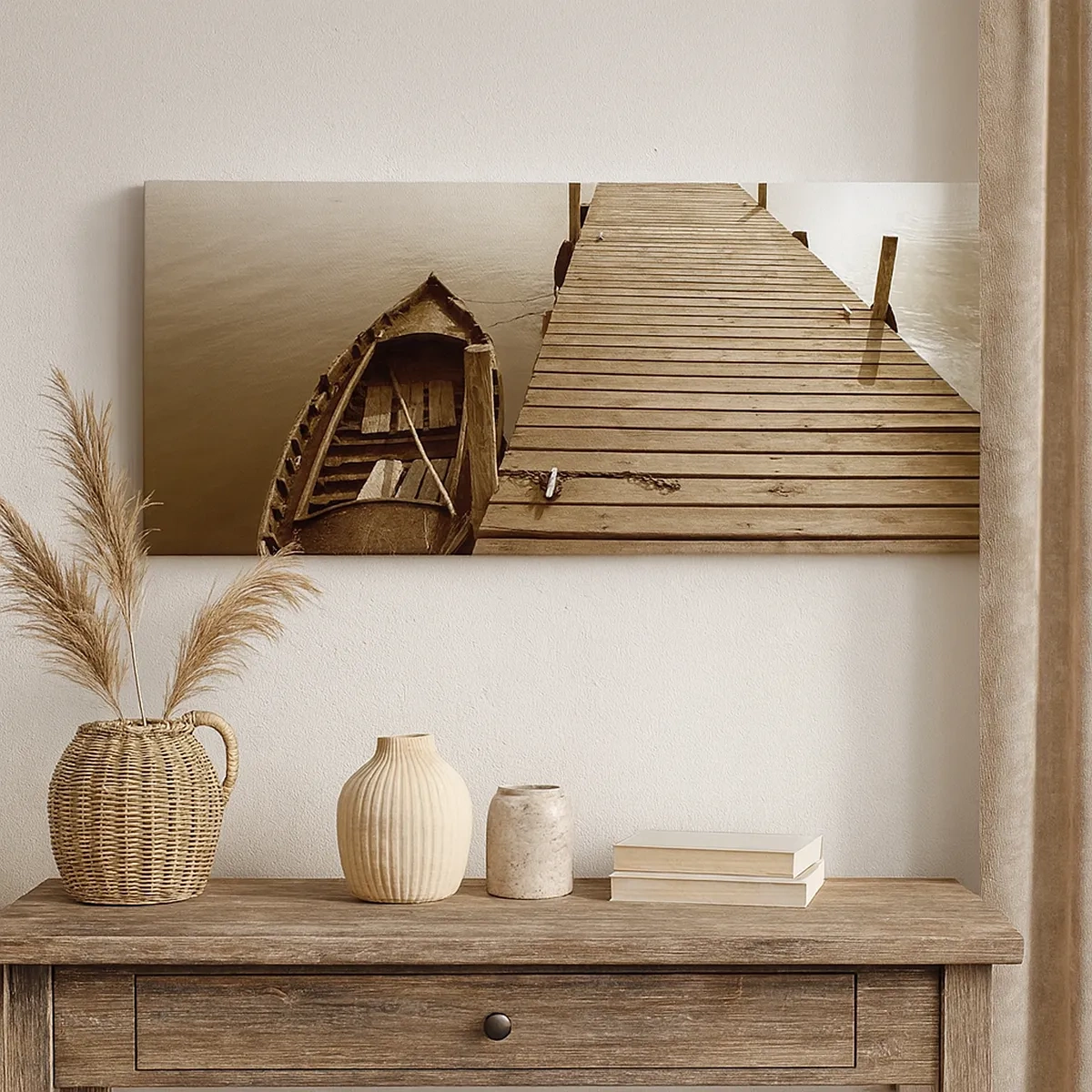 Bild auf Leinwand - Leinwandbild - Großer Frieden - 30x30 cm