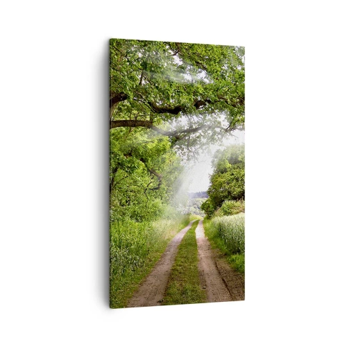 Bild auf Leinwand - Leinwandbild - Et in Arcadia ego - 45x80 cm
