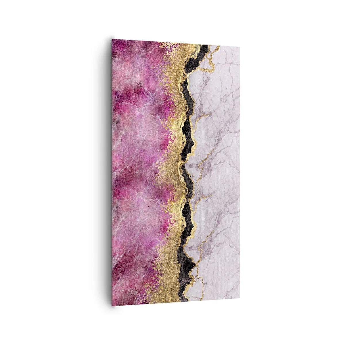 Bild auf Leinwand - Leinwandbild - An der Grenze - 65x120 cm