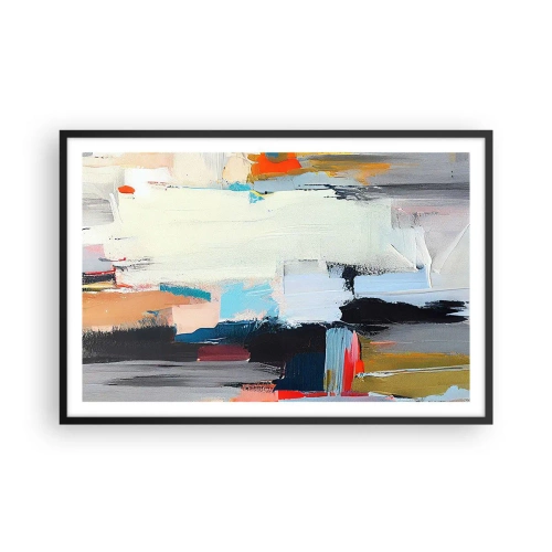 Poster in einem schwarzem Rahmen - Gibt es eine Methode? - 91x61 cm