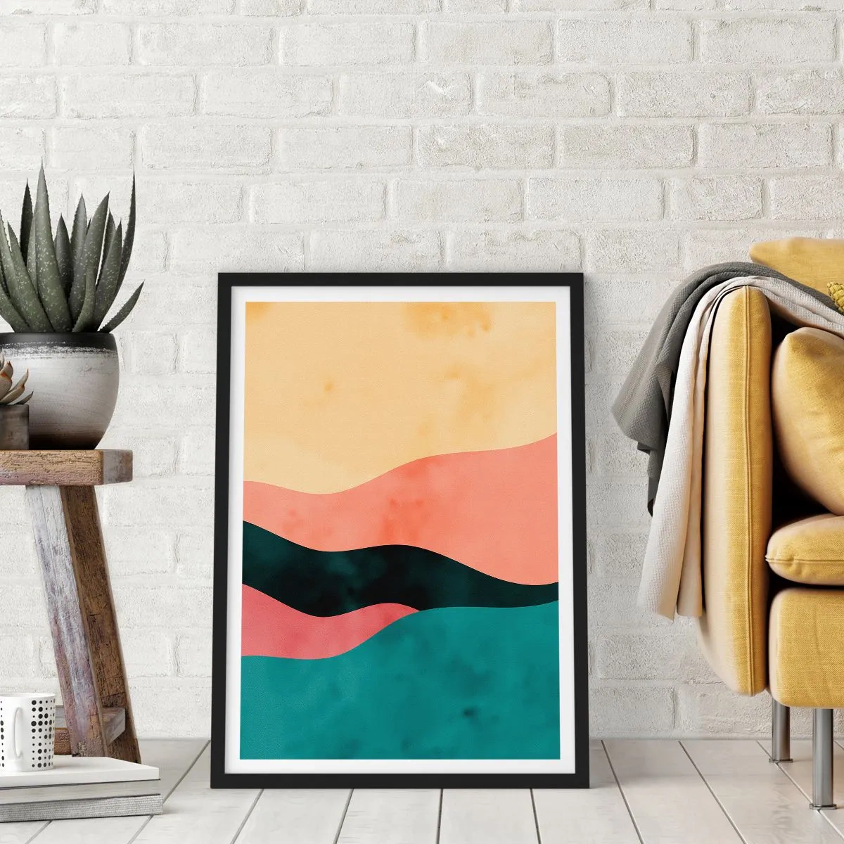 Poster in einem schwarzem Rahmen - Konforme Nichtkonformität - 30x40 cm