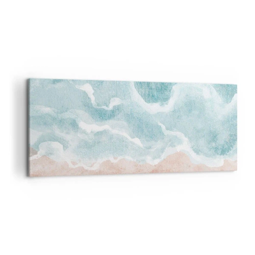 Bild auf Leinwand - Leinwandbild - Cloud-Abstraktion - 100x40 cm