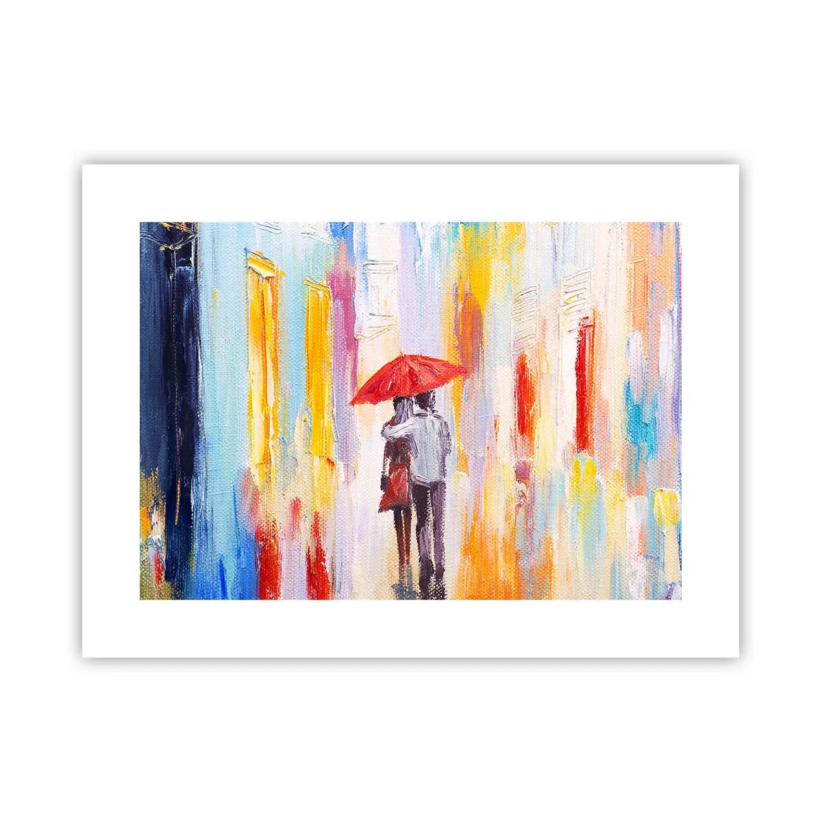 Poster - Lass es weiter regnen - 40x30 cm