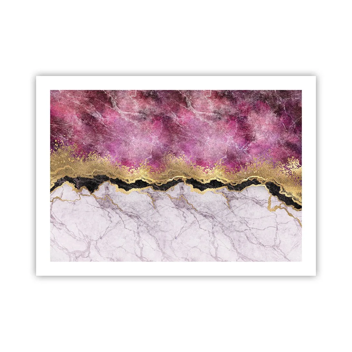 Poster - An der Grenze - 70x50 cm
