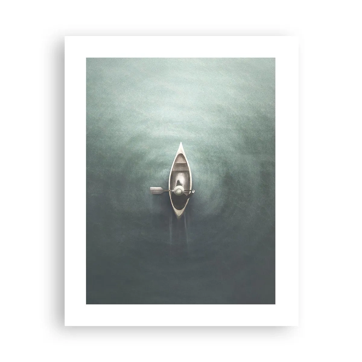 Poster - Durch den Mondsee - 40x50 cm