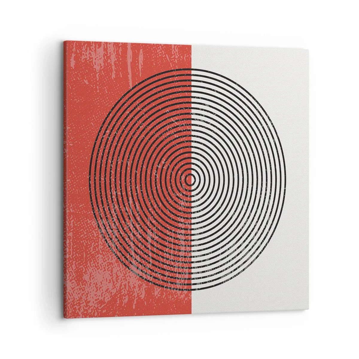 Bild auf Leinwand - Leinwandbild - Auf den Punkt gebracht - 50x50 cm