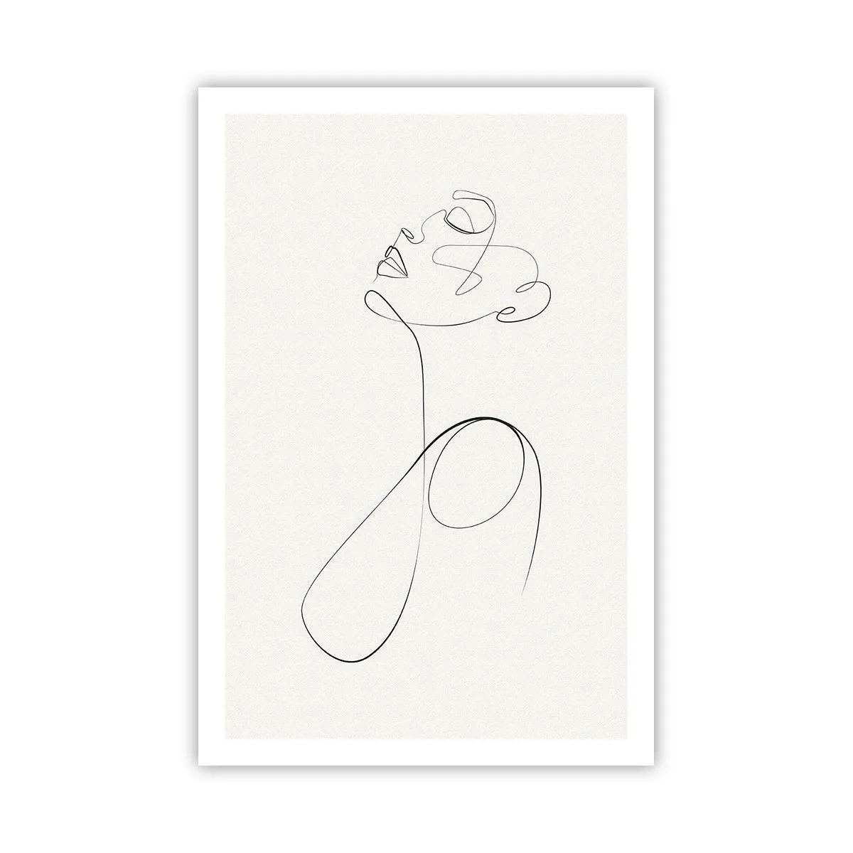 Poster - Versunken in Träumen - 61x91 cm