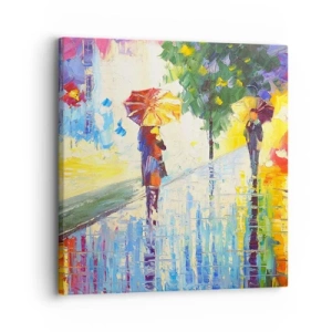 Bild auf Leinwand - Leinwandbild - Und alles klar - 30x30 cm