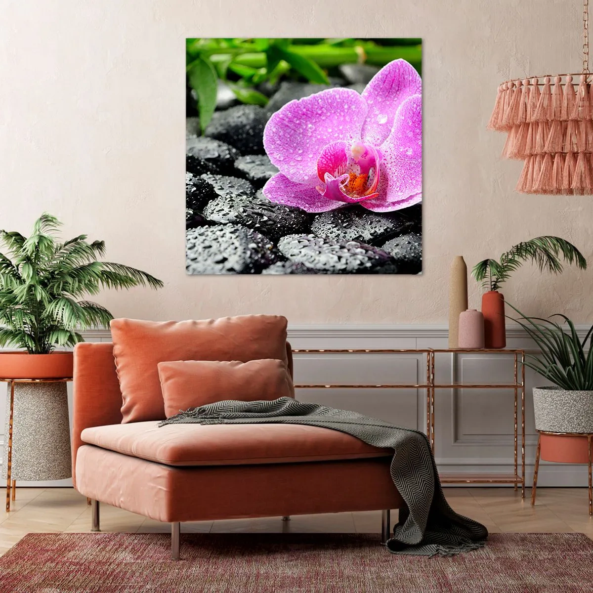 Bild auf Leinwand - Leinwandbild - Wie ein offenes Herz - 30x30 cm
