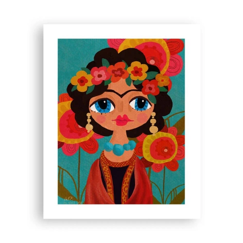 Poster - Fräulein Poppy - 40x50 cm