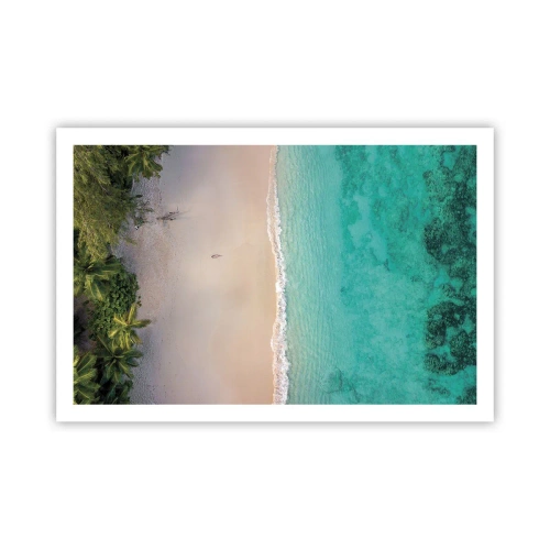 Poster - Paradiesstrand - 91x61 cm
