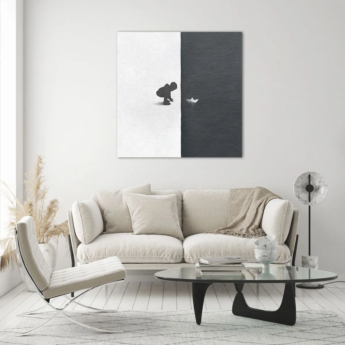 Glasbild - Bild auf glas - Tolle Expedition - 30x30 cm