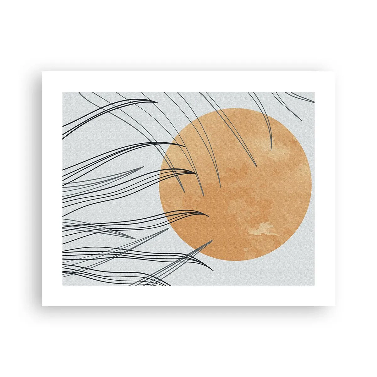 Poster - Immer der Sonne entgegen - 50x40 cm