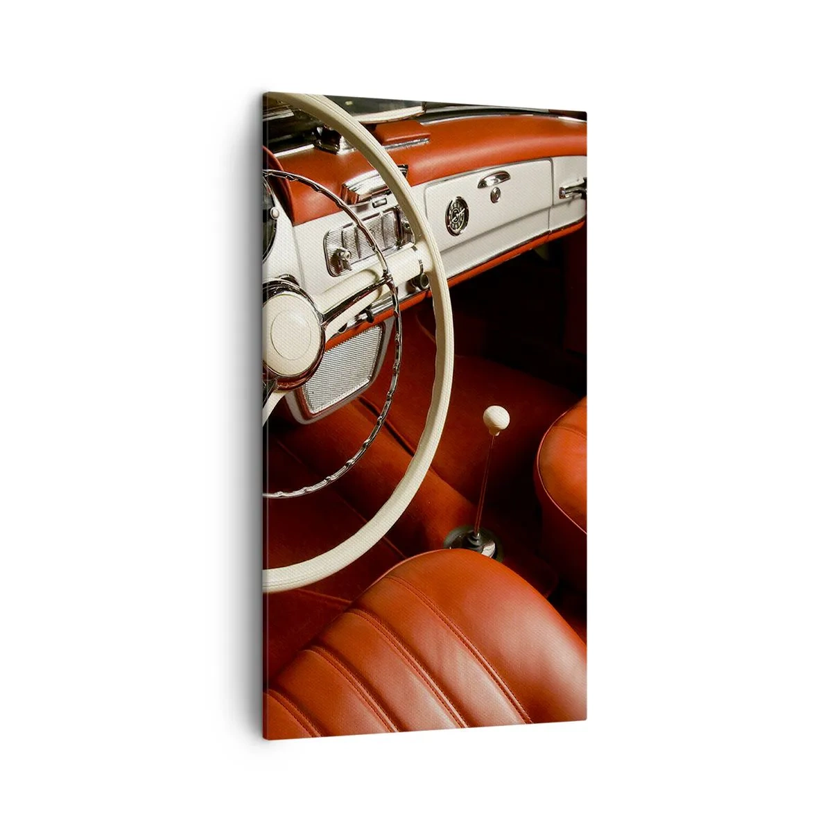 Bild auf Leinwand - Leinwandbild - Luxus im Vintagestil - 45x80 cm