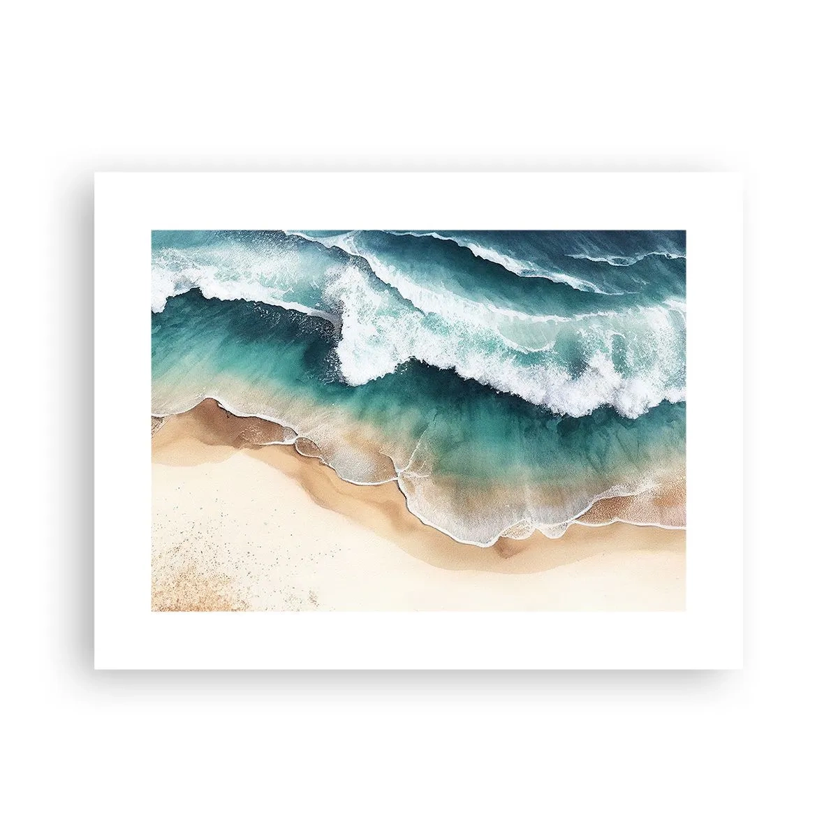 Poster - Das ewige Treffen - 40x30 cm