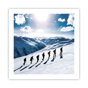 Poster - Das Team der Eroberer - 50x50 cm