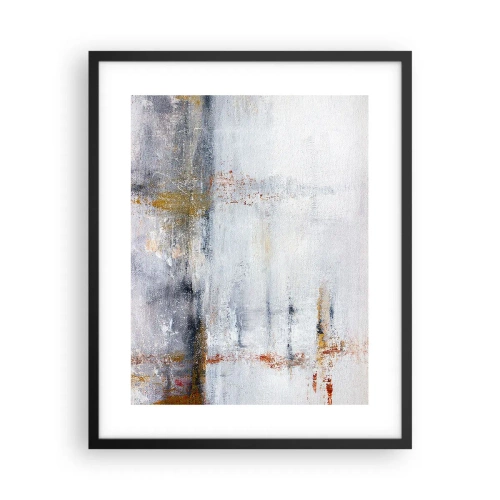 Poster in einem schwarzem Rahmen - Hinter dem Luftvorhang - 40x50 cm