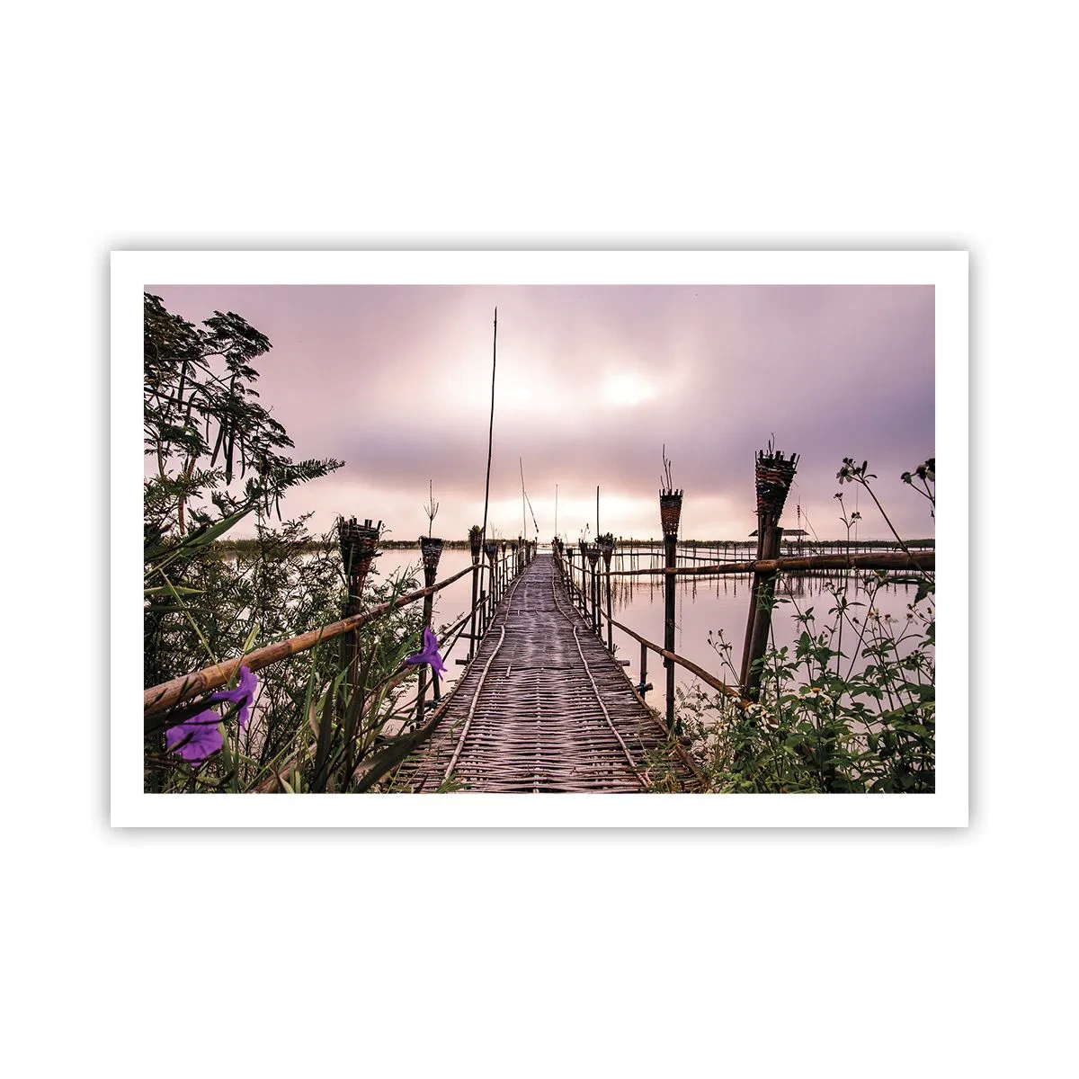 Poster - Frieden und Ruhe Asiens - 91x61 cm