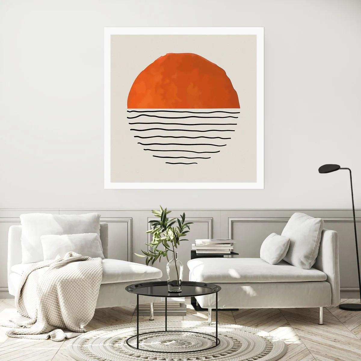 Poster - Im japanischen Klima - 50x50 cm