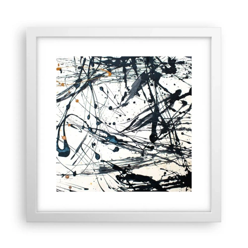 Poster in einem weißen Rahmen - Sinn machen oder keinen Sinn machen? - 30x30 cm