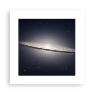 Poster - Vor langer Zeit in einer weit entfernten Galaxie ... - 30x30 cm