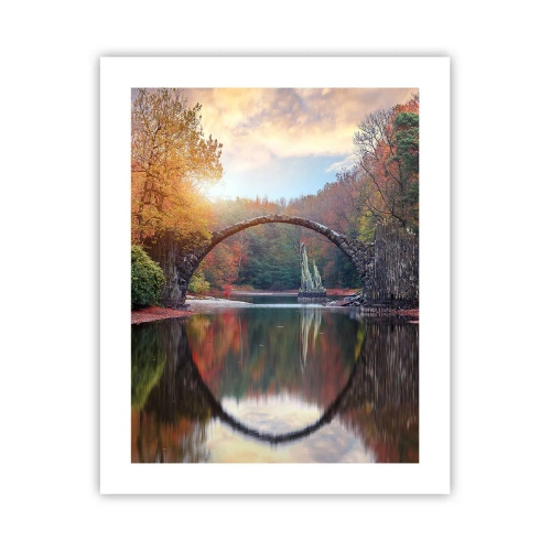 Poster - Auf der anderen Seite des Spiegels - 40x50 cm