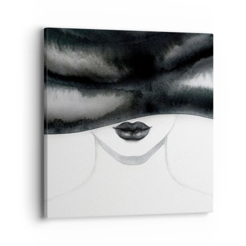 Bild auf Leinwand - Leinwandbild - Ein sinnliches Geheimnis - 40x40 cm